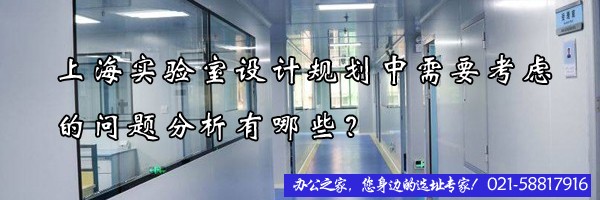 22"上海实验室设计规划中需要考虑的问题分析有哪些？"
