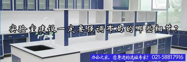22"实验室建设一定要强调布局的哪些细节？"